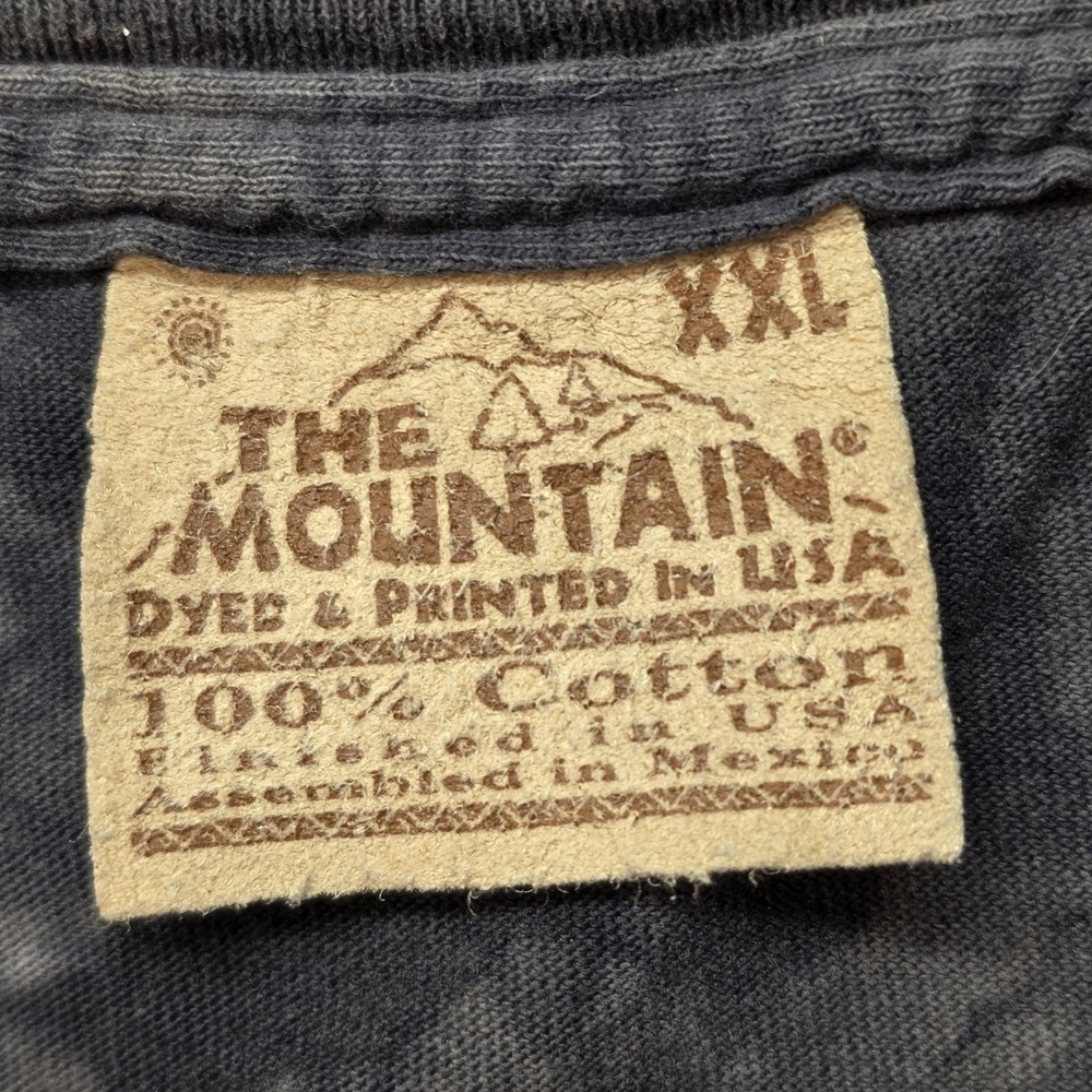 Vintage 2003 The Mountain David Penfound T-Shirt Men 2XL‎ Spirit Horse Tie Dye - Picture 5 of 14